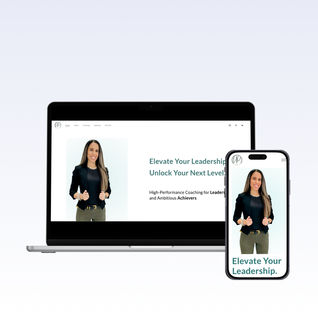 Leadership Coach website